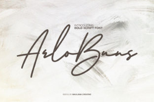 Arlobuns Font Review: A Handwritten Typeface for Creative Branding