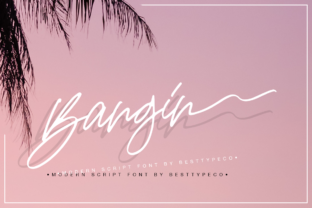 Bangin: A Script Font That Elevates Editorial Design