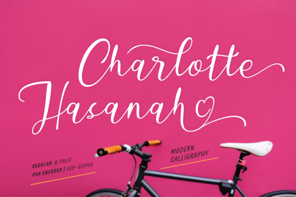 Charlotte Hasanah: A Script Font That Elevates Your Brand’s Personality