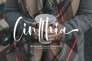 Cintthia: A Handwritten Font That Feels Right at Home in Web Design