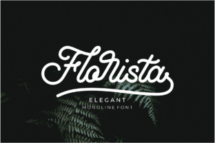 Florista Font: A Botanical-Inspired Typeface for Crafters