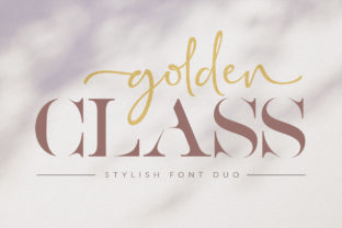 Golden Class Font: A Timeless Typeface for Polished Branding