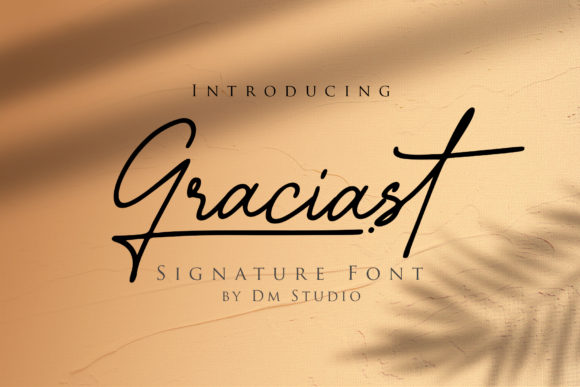 Graciast Font: A Script That Elevates Editorial Design