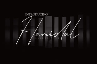 Hamidal: A Script Font with Heart and Versatility