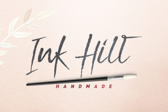 Ink Hill Font: A Handwritten Script That Elevates Your Campaign Design