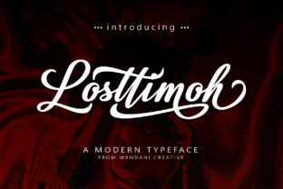 Losttimoh Font Review: A Handwritten Typeface for Creative Campaigns