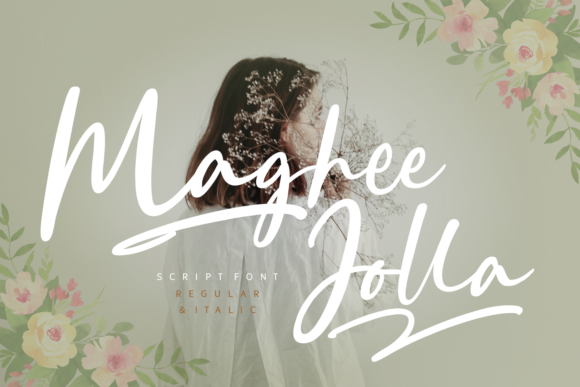 Maghee Jolla: A Versatile Script Font for Campaign Creatives