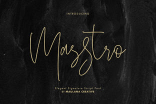 Masstro Font: A Sophisticated Typeface for Digital Design