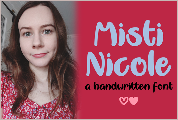 Misti Nicole: A Funky Typeface for Real Makers and Shop Owners