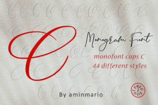 Monogram C Monofont Caps C: A Stylish Typeface for Brand Impact