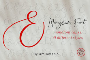 Monogram E Monofont Caps E: A Versatile Typeface for Craft Creators