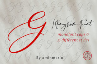 Monogram G Monofont Caps G: A Bold Typeface for Brand Statements