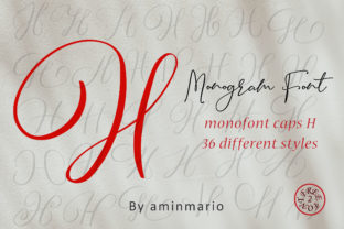 Monogram H Monofont Caps H: A Refined Typeface for Editorial Elegance