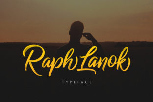 Raph Lanok: A Script Font That Elevates Brand Identity