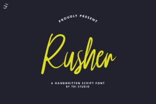 Rusher: A Typeface That Breathes Life Into Your Layout