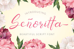 Senoritta: A Playful Script Font for Creative Projects