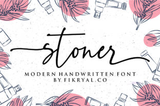 Stoner Font: A Modern Handwritten Typeface for Editorial Design