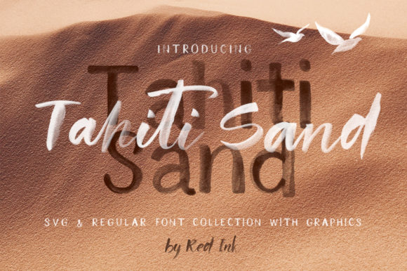 Tahiti Sand: A Smooth Script Font for Holiday-Inspired Branding