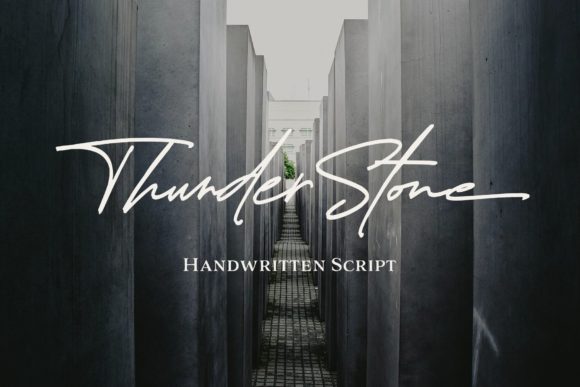 Thunder Stone Typeface: A Polished Look for Your Small Business Brand