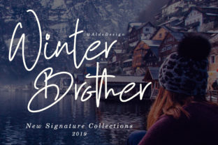 Winter Brother: A Unique Script Font for Modern Web Design